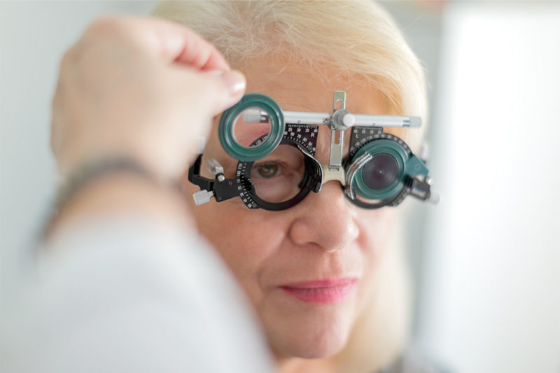 Eye dilation process during eye exams